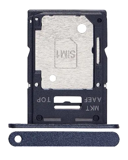 [SP-A156-DSCT-BK] Dual Sim Card Tray For Samsung Galaxy A15 5G (A156 / 2023) (Brave Black) (Premium)