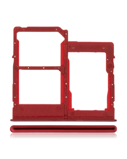 [SP-A315-DSCT-RD] Dual Sim Card Tray For Samsung Galaxy A31 (A315 / 2020) (Prism Crush Red) (Premium)