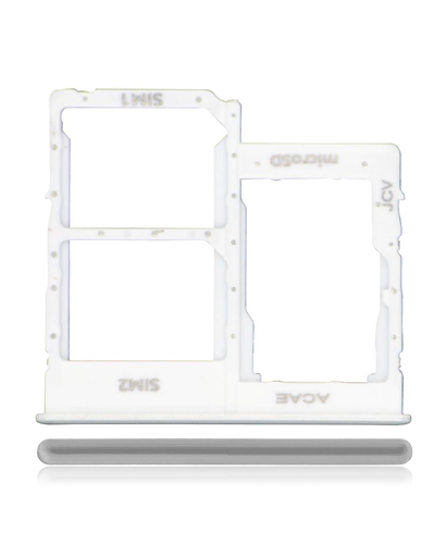 [SP-A315-DSCT-WH] Dual Sim Card Tray For Samsung Galaxy A31 (A315 / 2020) (Prism Crush White) (Premium)