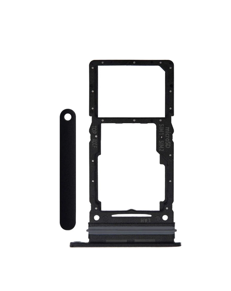 [SP-A336-DSCT-BK] Dual Sim Card Tray For Samsung Galaxy A33 5G (A336 / 2022) (Black) (Premium)