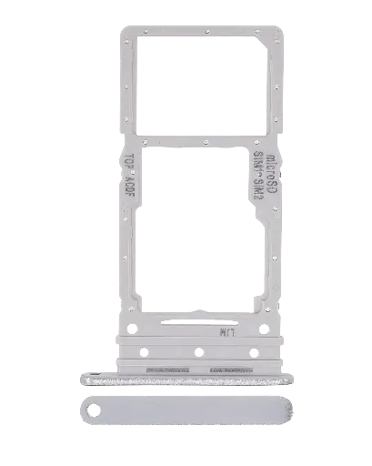 [SP-A346-DSCT-SLV] Dual Sim Card Tray For Samsung Galaxy A34 (A346 / 2023) (Silver) (Premium)