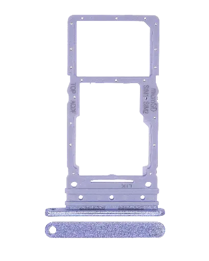 [SP-A346-DSCT-VLT] Dual Sim Card Tray For Samsung Galaxy A34 (A346 / 2023) (Violet) (Premium)
