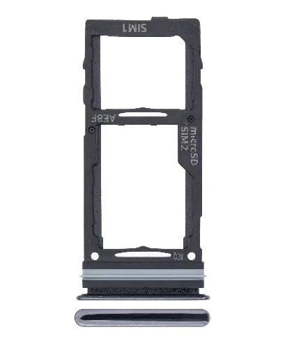 [SP-A526-DSCT-BK] Dual Sim Card Tray For Samsung Galaxy A52 4G (A525 / 2021) / 5G (A526 / 2021) A52S 5G (A528 / 2021) (Awesome Black) (Premium)