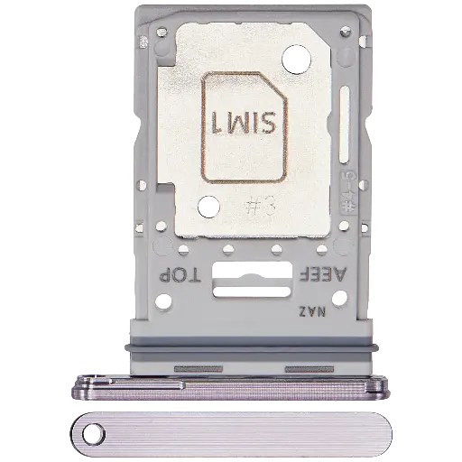[SP-A556-DST-LLC] Dual Sim Card Tray For Samsung Galaxy A55 5G (A556 / 2024) (Premium) (Lilac)