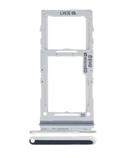 [SP-A716-DST-SLV] Dual Sim Card Tray For Samsung Galaxy A71 5G (A716 / 2020) (Prism Cube Silver)