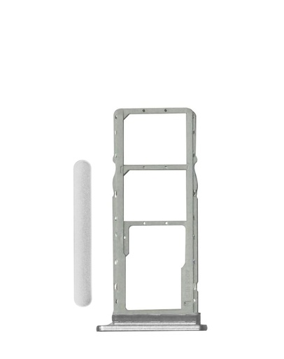 [SP-A057-DSCT-SLV] Dual Sim Card Tray For Samsung Galaxy A05S (A057 / 2023) (SILVER) (Premium)