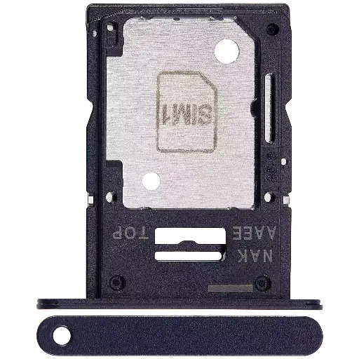 [SP-A155-SST-BLK] Single Sim Card Tray For Samsung Galaxy A15 (A155 / 2023) (Brave Black)