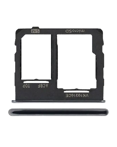 [SP-A326-SST-BLK] Single Sim Card Tray For Samsung Galaxy A32 5G (A326 / 2021) (Awesome Black)