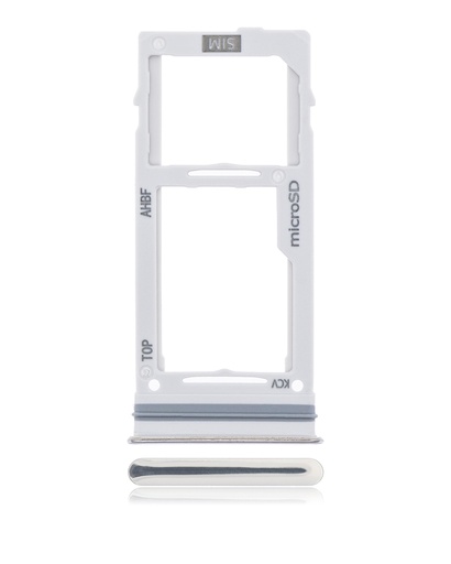 [SP-A526-SST-WH] Single Sim Card Tray For Samsung Galaxy A52 4G (A525 / 2021) / 5G (A526 / 2021) A52S 5G (A528 / 2021) (Awesome White)