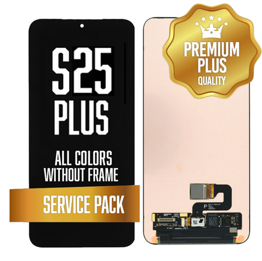 [LCD-S25P-SP-BK] OLED Assembly for Samsung Galaxy S25 Plus Without Frame - (Service Pack)