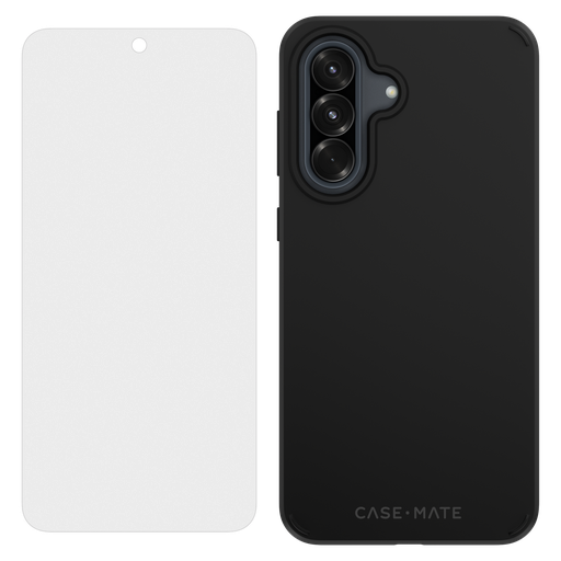 [CM056016] Case-mate - Protection Pack Tough Case And Glass Screen Protector For Samsung Galaxy A36 5g - Black