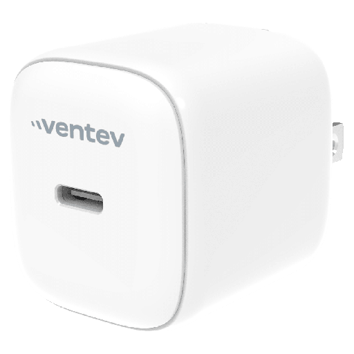 [WC45-HD138523] Ventev - Ultrafast 45w Usb C Wall Charger - White