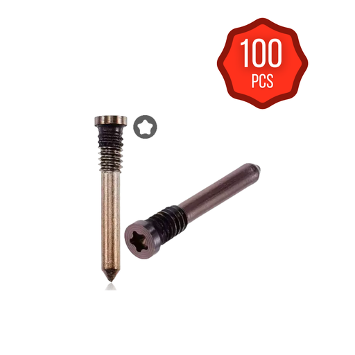 [SP-I16P-BSC-GO-100] Bottom Screws For iPhone 16 Pro / 16 Pro Max (Gold) (100 Pack)