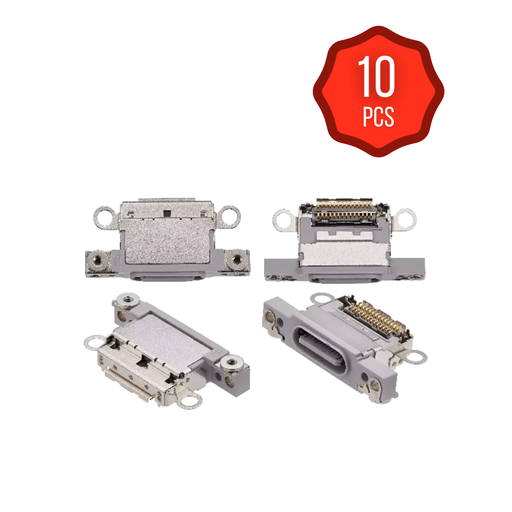 [SP-I16-CPO-WH-10] Charging Port Only For iPhone 16 / 16 Plus (White) (10 Pack)