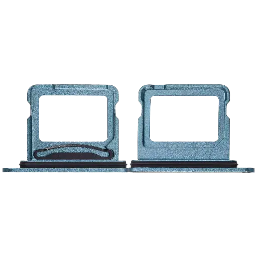 [SP-I16-DST-TL] Dual Sim Card Tray For iPhone 16 / 16 Plus (Teal)