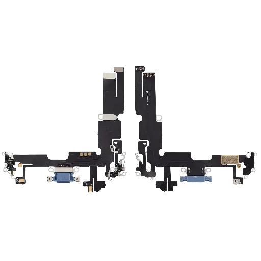 [SP-I14M-CP-AM-BL] Charging Port Flex Cable For iPhone 14 Plus (Aftermarket) (Blue)