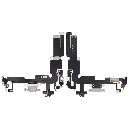 [SP-I14M-CP-AM-PRP] Charging Port Flex Cable For iPhone 14 Plus (Aftermarket) (Purple)