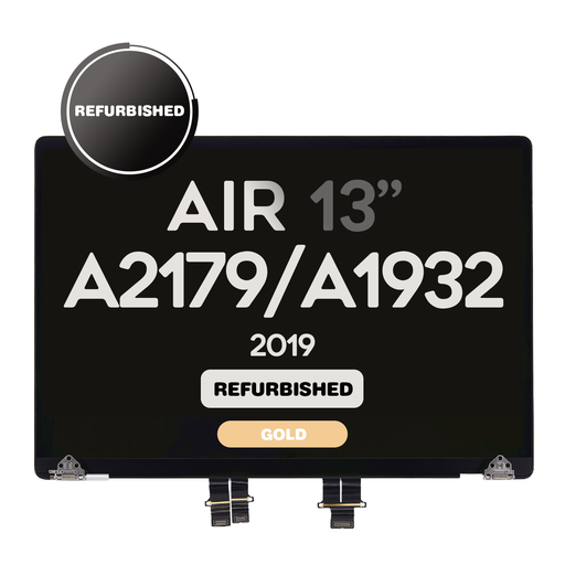 [LCD-MB-A2179-GO-OEM] Complete LCD Assembly set for Macbook Air 13"  (A2179/2020) - (A1932/2019) - Refurbished (Rose Gold)