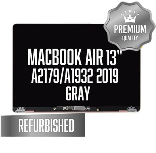 [LCD-MB-A2179-GY-OEM] Complete LCD Assembly set for Macbook Air 13"  (A2179,A1932 2019) - Refurbished (Space Gray)