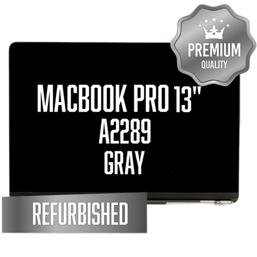 [LCD-MB-A2289-GY-OEM] Complete LCD Assembly set for Macbook Pro 13"  (A2289) - Refurbished (Space Gray)