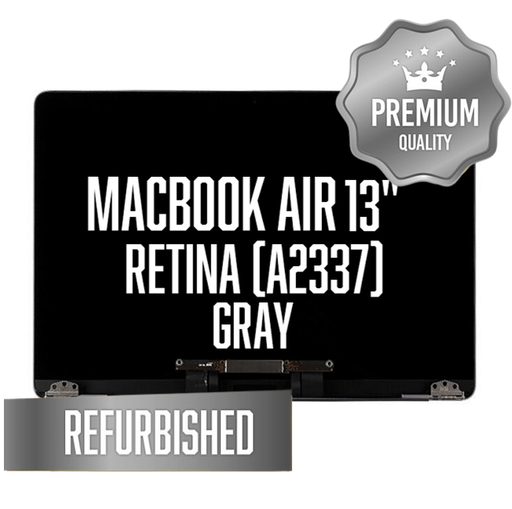 [LCD-MB-A2337-GY-OEM] Complete LCD Assembly set for Macbook Air 13" Retina (A2337) - Refurbished (Space Gray)