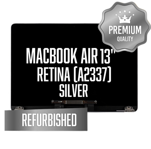 [LCD-MB-A2337-SI-OEM] Complete LCD Assembly set for Macbook Air 13" Retina (A2337) - Refurbished (Silver)