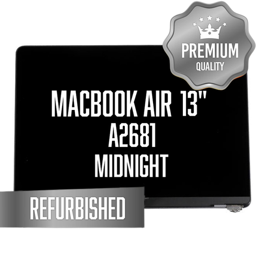 [LCD-MB-A2681-BK-OEM] Complete LCD Assembly set for MacBook Air 13" (A2681 / Mid 2022) - Refurbished (Midnight Black)