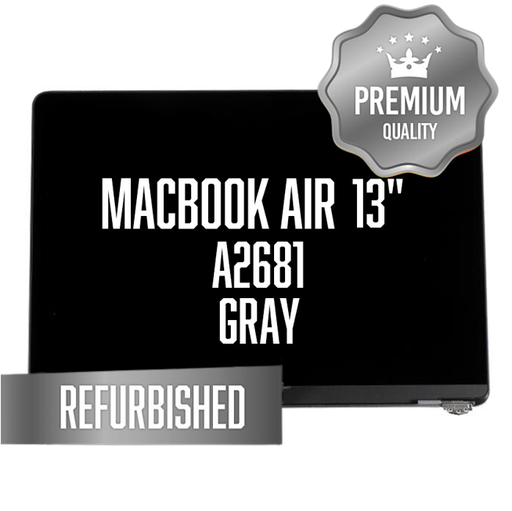 [LCD-MB-A2681-GY-OEM] Complete LCD Assembly set for MacBook Air 13" (A2681 / Mid 2022) - Refurbished (Space Gray)