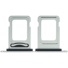 [SP-I15-DST-GR] Dual Sim Card Tray For iPhone 15 / 15 Plus (Green)