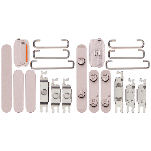 [SP-I15-HB-PNK] Hard Buttons (Power / Volume / Switch) For iPhone 15 / 15 Plus (Pink)