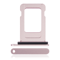 [SP-I15-SSCT-PNK] Single Sim Card Tray For iPhone 15 / 15 Plus (Pink) (Premium)