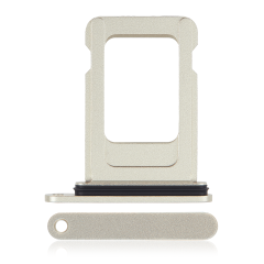 [SP-I15-SSCT-YEL] Single Sim Card Tray For iPhone 15 / 15 Plus (Yellow) (Premium)