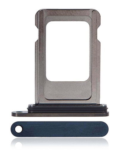 [SP-I15P-SSCT-BL] Single Sim Card Tray For iPhone 15 Pro / 15 Pro Max (Blue Titanium) (Premium)