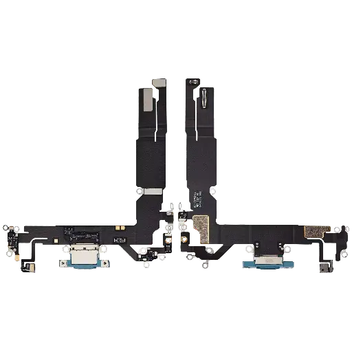 [SP-I16-CP-TL] Charging Port Flex Cable For iPhone 16 (Premium) (Teal)