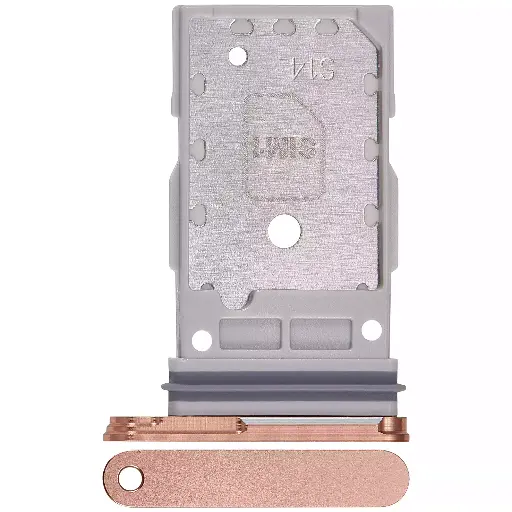 [SP-S24-DSCT-OR] Dual Sim Card Tray For Samsung Galaxy S24 5G / S24 Plus 5G (Sandstone Orange) (Premium)