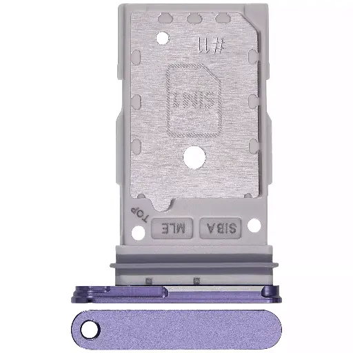[SP-S24-DST-VLT] Dual Sim Card Tray For Samsung Galaxy S24 5G / S24 Plus 5G (Cobalt Violet)
