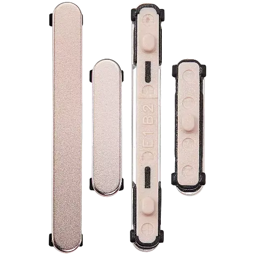 [SP-S24-HBPV-YEL] Hard Buttons (Power / Volume) For Samsung Galaxy S24 5G / 24 Plus 5G (Premium) (Amber Yellow)