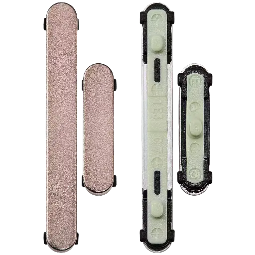 [SP-S24U-HB-YEL] Hard Buttons (Power / Volume) For Samsung Galaxy S24 Ultra 5G (Premium) (Titanium Yellow)