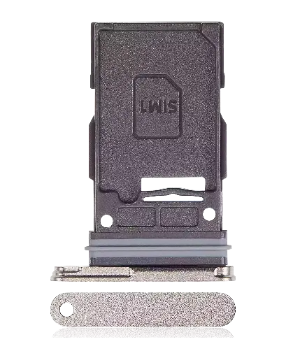 [SP-S24U-SST-GRY] Single Sim Card Tray For Samsung Galaxy S24 Ultra 5G (Premium) (Titanium Gray)