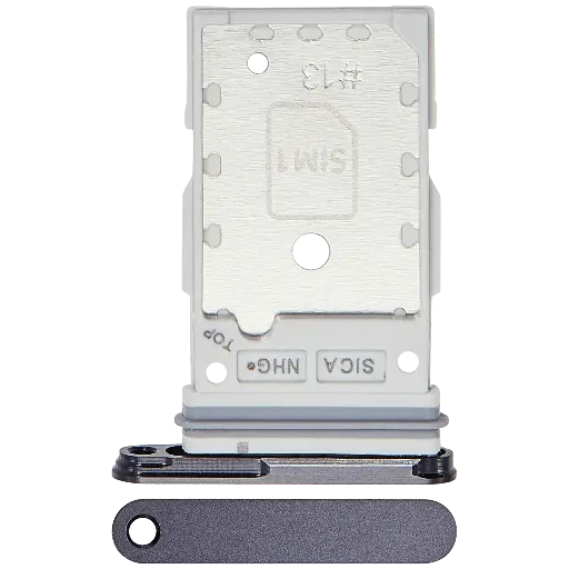 [SP-S25-DST-BLK] Dual Sim Card Tray For Samsung Galaxy S25 / S25 Plus (Premium) (Black)