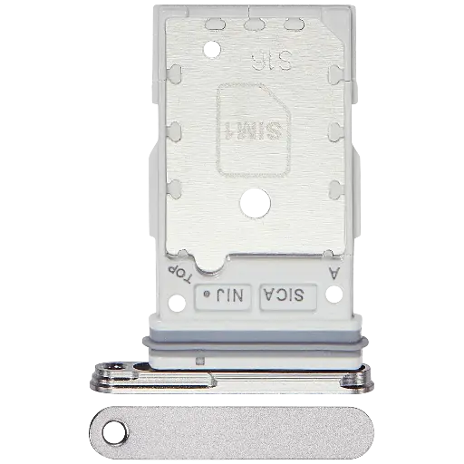 [SP-S25-DST-WH] Dual Sim Card Tray For Samsung Galaxy S25 / S25 Plus (Premium) (White)