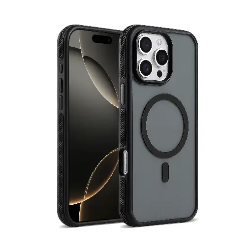 [CS-I14PM-PBC-BK]  Polarized Bumper Case with Magsafe for iPhone 14 Pro Max - Black
