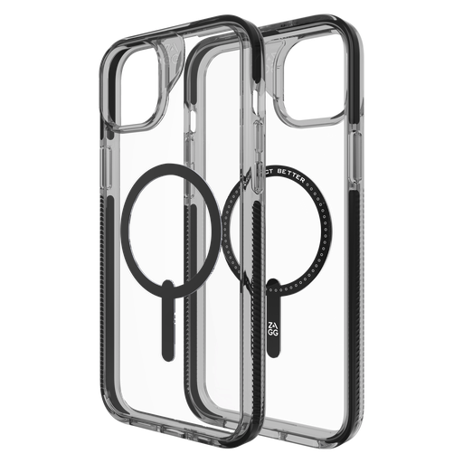 [702311744] Zagg - Santa Cruz Snap Magsafe Case For Apple Iphone 15 Plus  /  Iphone 14 Plus - Black