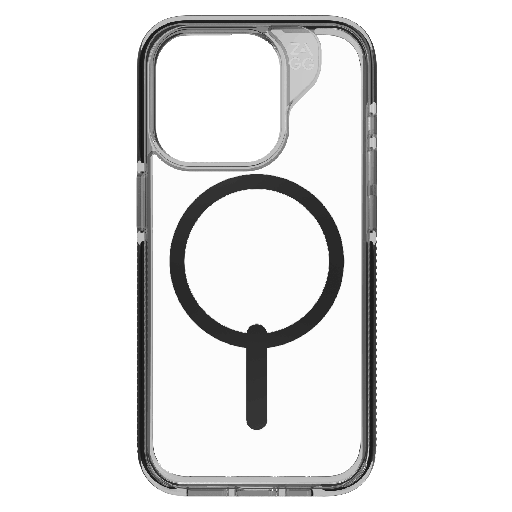 [702311745] Zagg - Santa Cruz Snap Magsafe Case For Apple Iphone 15 Pro - Black