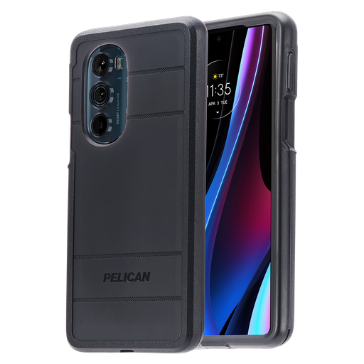 [PP048990] Pelican - Voyager Case For Motorola Moto Edge Plus 2022 - Black