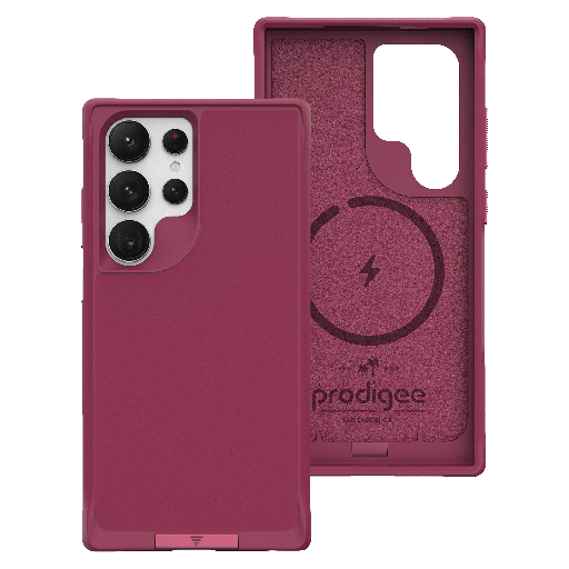 [SGS24U-BLN-BRGD] Prodigee - Balance Case For Samsung Galaxy S24 Ultra - Burgundy