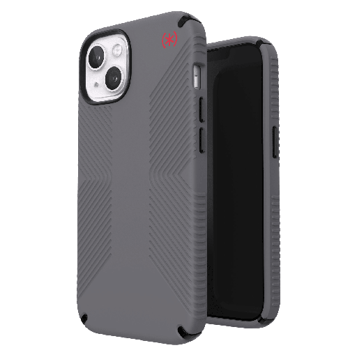 [141689-9133] Speck - Presidio2 Grip Case For Apple Iphone 13 - Graphite Grey And Black