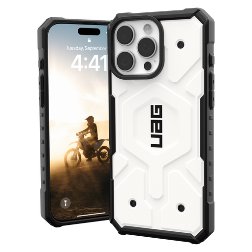 [114469114141] Urban Armor Gear Uag -  Pathfinder Magsafe Case For Apple Iphone 16 Pro Max - White
