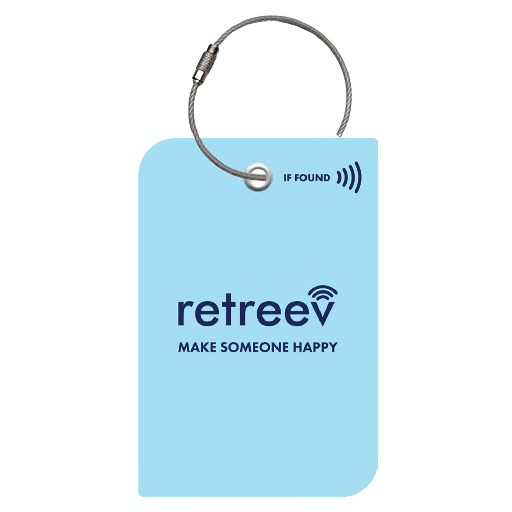 [RTC003] Retreev - Smart Tag - Pale Blue