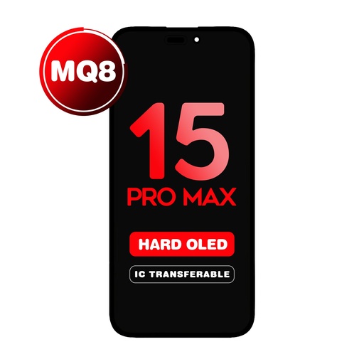 [LCD-I15PM-HOL] OLED Assembly for iPhone 15 Pro Max (MQ8 / Hard OLED) (IC Transferable)